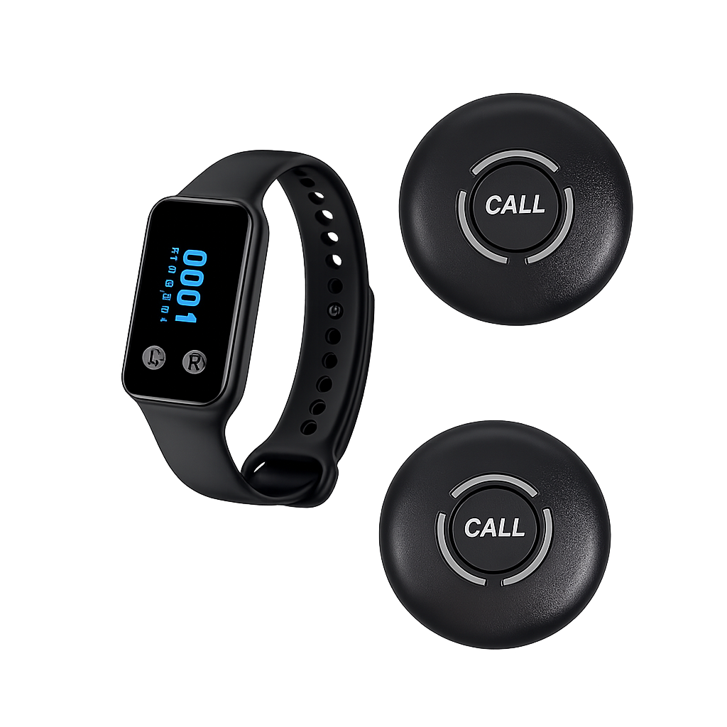 Wireless Service Calling Watch Electronic Pager Smart Watch